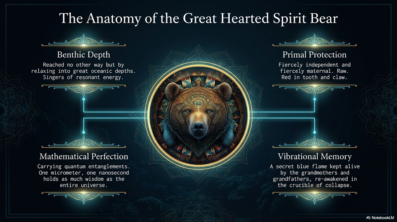 The Anatomy of the Great Hearted Spirit Bear