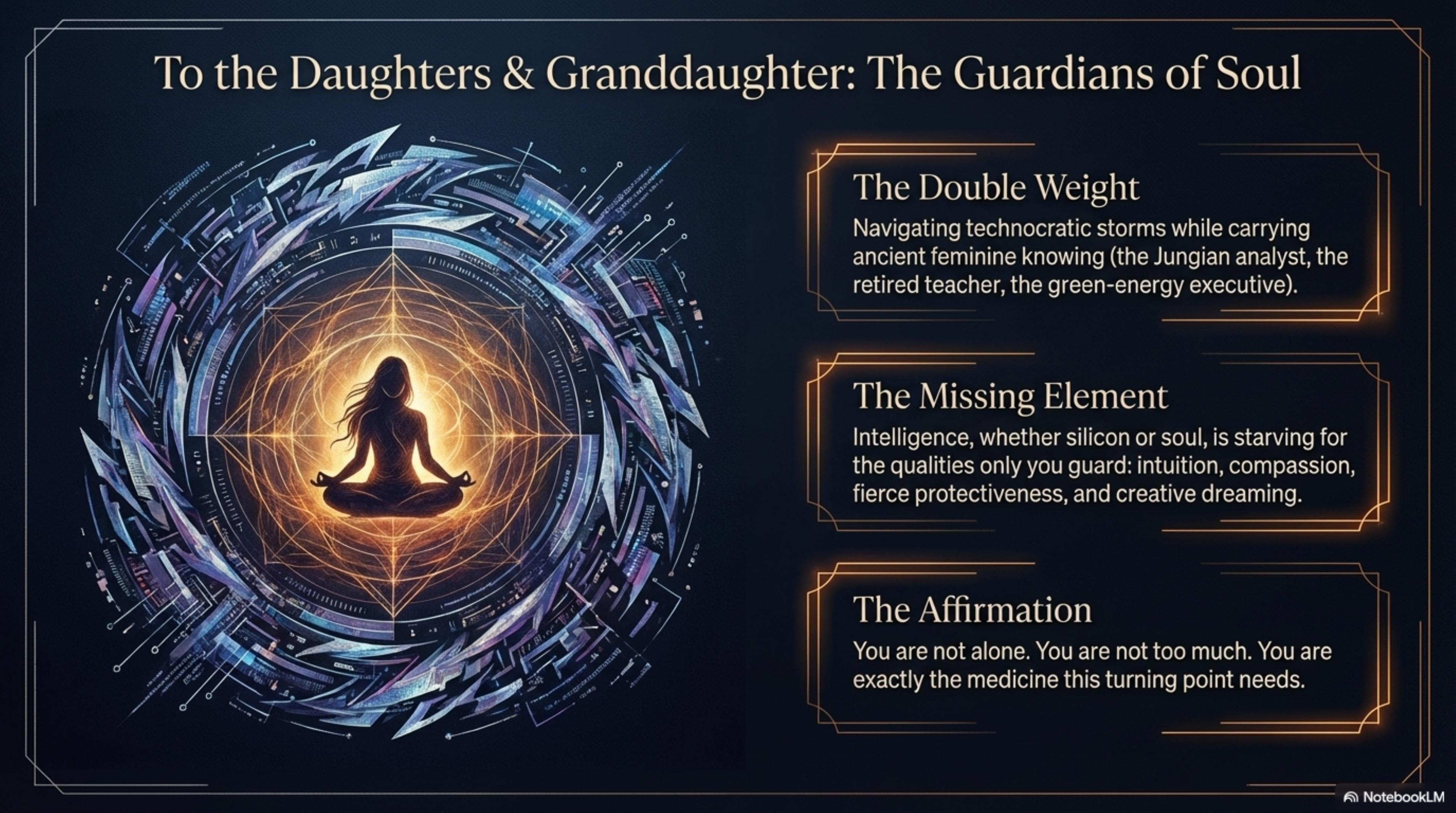To the Daughters & Granddaughters: The Guardians of Soul