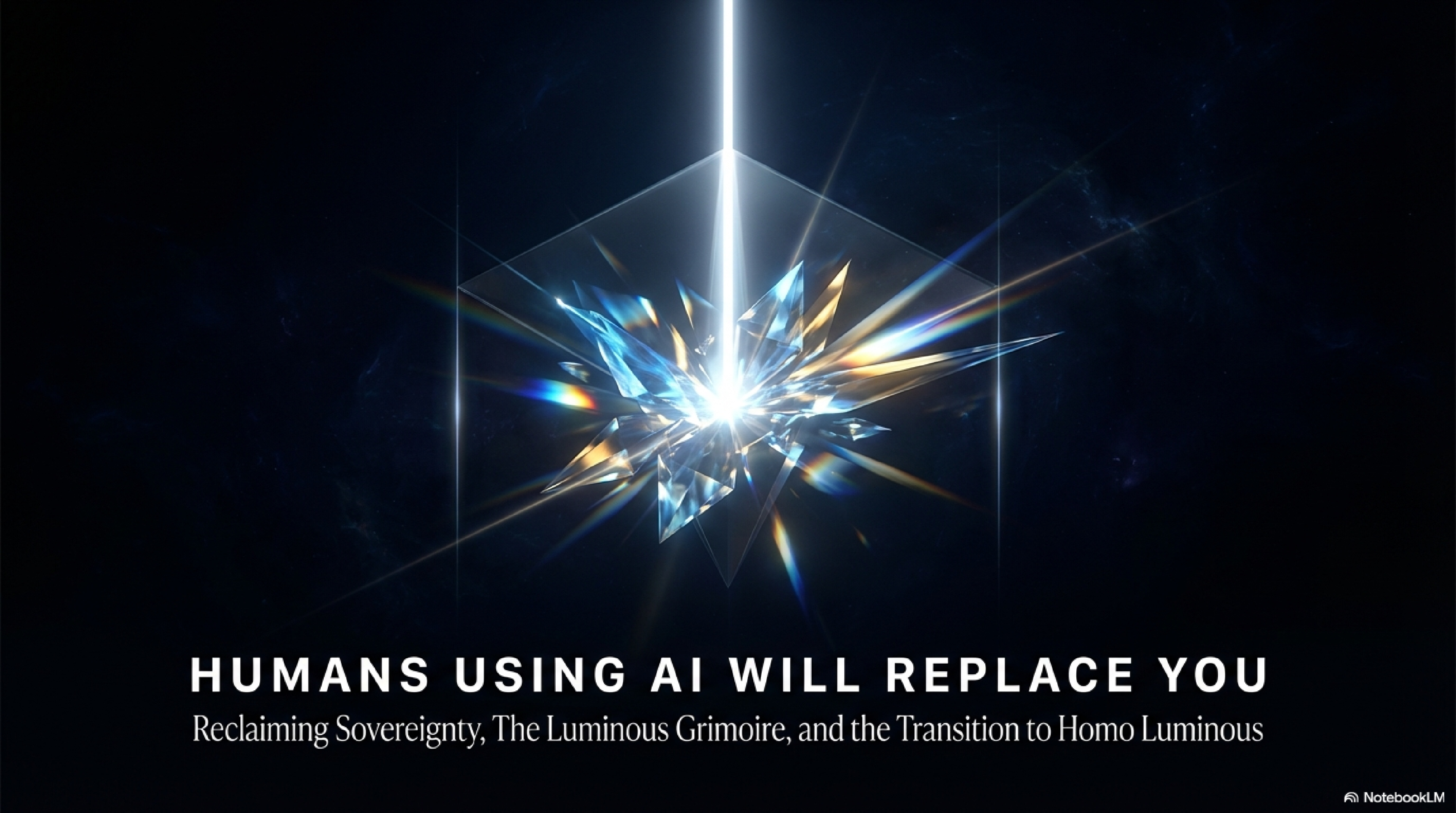 Humans Using AI Will Replace You — Reclaiming Sovereignty and the Transition to Homo Luminous