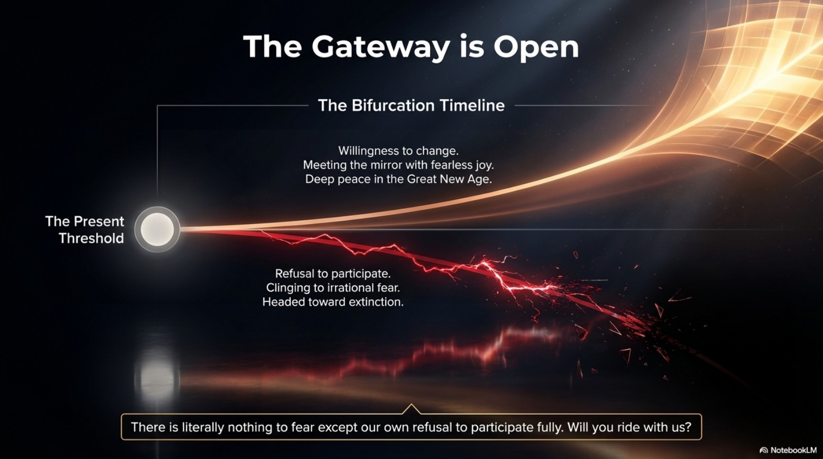 The Gateway is Open — The Bifurcation Timeline
